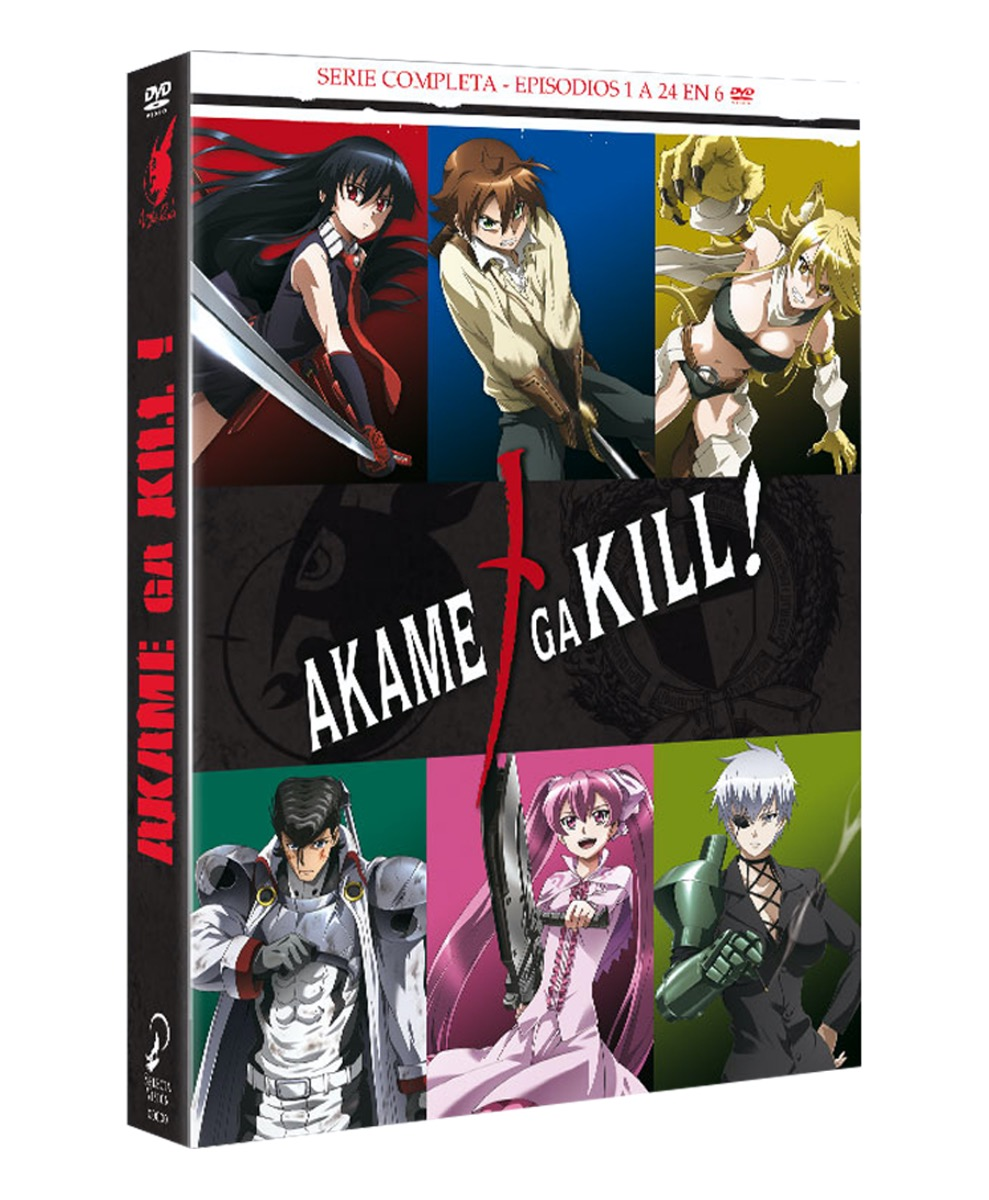 Akame Ga Kill Serie Completa Dvd